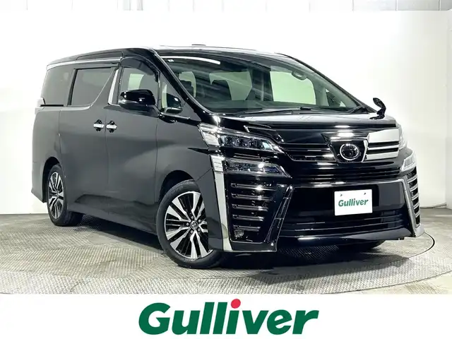 トヨタ ヴェルファイア Z Gエディション 大阪府 2020(令2)年 2.8万km ブラック サンルーフ　黒革シート　後席モニター　純正ナビＴＶ　ＢＳＭ　三眼ＬＥＤ　デジタルインナーミラー　電動リアゲート　パワーシート／ヒーター／エアコン　衝突軽減　ハンドルヒーター　レーダーＣ　１００Ｖ電」