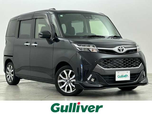 トヨタ タンク カスタムG－T 福岡県 2019(平31)年 7.6万km ブラックマイカメタリック ワンオーナー　/純正９型ナビ（ＢＴ，フルセグＴＶ）　/バックカメラ/前後ドライブレコーダー　/クルーズコントロール　/コーナーセンサー　/衝突被害軽減ブレーキ　/アイドリングストップ　/両側電動スライドドア　/ＬＥＤ