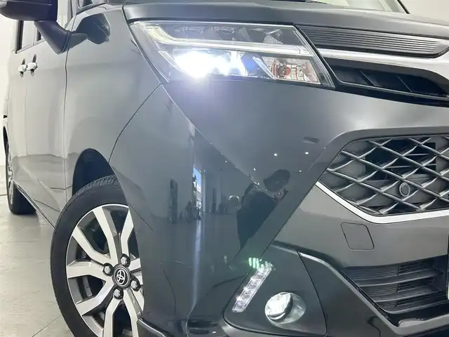 トヨタ タンク カスタムG－T 福岡県 2019(平31)年 7.6万km ブラックマイカメタリック ワンオーナー　/純正９型ナビ（ＢＴ，フルセグＴＶ）　/バックカメラ/前後ドライブレコーダー　/クルーズコントロール　/コーナーセンサー　/衝突被害軽減ブレーキ　/アイドリングストップ　/両側電動スライドドア　/ＬＥＤ