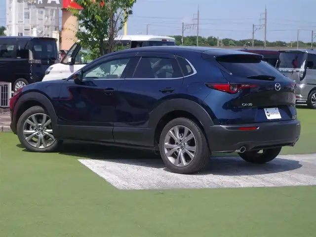 マツダ ＣＸ－３０ 20S プロアクティブ 千葉県 2020(令2)年 1.1万km ディープクリスタルブルーマイカ i-ACTIVSENSE/・スマートブレーキサポート/・レーンキープ・アシスト・システム/・ブラインドスポットモニタリング/アクティブ・ドライビング・ディスプレイ/パワーバックドア/純正SDナビ/地デジTV/【DVD/CD再生機能　Bluetooth接続】/バックカメラ/革巻きステアリング/ステアリングスイッチ/ETC/LEDヘッドライト/ウインカーミラー/コーナーセンサー/純正18インチアルミホイル/サイド/カーテンエアバッグ/アドバンストキーレスエントリー