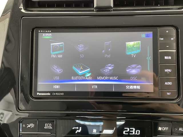 トヨタ プリウス A 長野県 2016(平28)年 6.7万km 黒 4WD/社外ナビ/衝突被害軽減システム/追従型クルーズコントロール/バックカメラ/パーキングアシスト/車線逸脱警報/フルセグTV/Bluetooth/CD/DVD/オートライト/LEDヘッドライト/オートマチックハイビーム/フォグランプ/ステアリングスイッチ/ドアバイザー/トノカバー