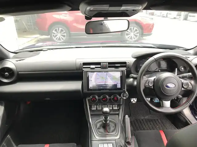 スバル ＢＲＺ S 富山県 2021(令3)年 5.3万km 青 〇ワンオーナー/〇社外ナビ/〇フルセグTV/〇バックカメラ/〇ETC/〇ドライブレコーダー/〇STIフロントアンダースポイラー/〇クルーズコントロール/〇LEDヘッドランプ/〇オートライト/〇パワーバッグドア/〇純正18インチアルミ/〇革巻きステアリング/〇ウルトラスエードコンビシート/〇シートヒーター/〇左右独立オートエアコン/〇キーレスアクセス/〇禁煙車