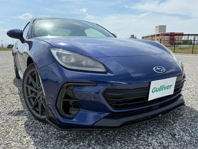 スバル ＢＲＺ S 富山県 2021(令3)年 5.3万km 青 〇ワンオーナー/〇社外ナビ/〇フルセグTV/〇バックカメラ/〇ETC/〇ドライブレコーダー/〇STIフロントアンダースポイラー/〇クルーズコントロール/〇LEDヘッドランプ/〇オートライト/〇パワーバッグドア/〇純正18インチアルミ/〇革巻きステアリング/〇ウルトラスエードコンビシート/〇シートヒーター/〇左右独立オートエアコン/〇キーレスアクセス/〇禁煙車