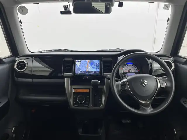 スズキ ハスラー Jターボ ブラックインテリアパッケージ 茨城県 2019(令1)年 4.3万km クールカーキPM 社外ナビ［MDV-S706C］/フルセグ再生可/全方位カメラ/クルーズコントロール/純正アルミホイール/純正フロアマット/ビルトインETC/社外ドライブレコーダー［DRV-N530］/LEDヘッドライト