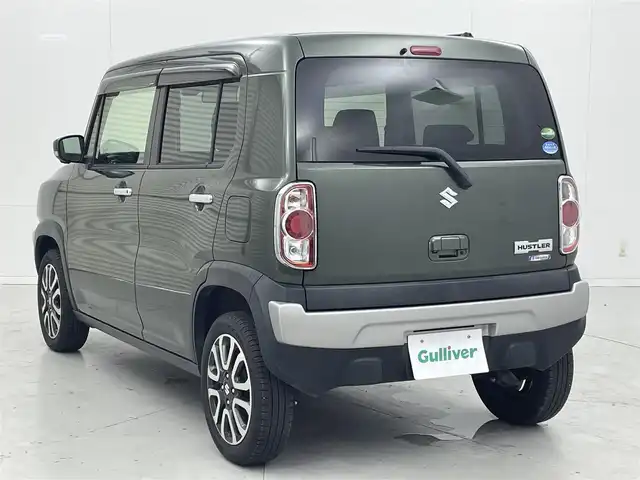 スズキ ハスラー Jターボ ブラックインテリアパッケージ 茨城県 2019(令1)年 4.3万km クールカーキPM 社外ナビ［MDV-S706C］/フルセグ再生可/全方位カメラ/クルーズコントロール/純正アルミホイール/純正フロアマット/ビルトインETC/社外ドライブレコーダー［DRV-N530］/LEDヘッドライト