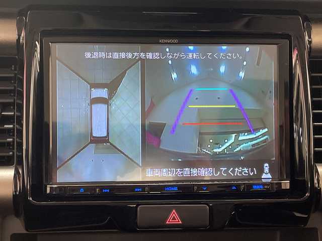 スズキ ハスラー Jターボ ブラックインテリアパッケージ 神奈川県 2019(令1)年 4.3万km クールカーキPM デュアルカメラブレーキサポート/社外8インチナビ（CD/DVD/BT）/フルセグTV/全方位カメラ/クルーズコントロール/ＨＩＤオートライト/ハーフレザーシート/前席シートヒーター/純正15インチアルミホイール/パドルシフト/アイドリングストップ/ステアリングスイッチ/ＥＴＣ/純正フロアマット/純正ドアバイザー