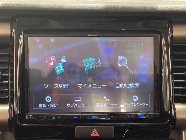 スズキ ハスラー Jターボ ブラックインテリアパッケージ 神奈川県 2019(令1)年 4.3万km クールカーキPM デュアルカメラブレーキサポート/社外8インチナビ（CD/DVD/BT）/フルセグTV/全方位カメラ/クルーズコントロール/ＨＩＤオートライト/ハーフレザーシート/前席シートヒーター/純正15インチアルミホイール/パドルシフト/アイドリングストップ/ステアリングスイッチ/ＥＴＣ/純正フロアマット/純正ドアバイザー