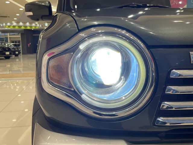 スズキ ハスラー Jターボ ブラックインテリアパッケージ 神奈川県 2019(令1)年 4.3万km クールカーキPM デュアルカメラブレーキサポート/社外8インチナビ（CD/DVD/BT）/フルセグTV/全方位カメラ/クルーズコントロール/ＨＩＤオートライト/ハーフレザーシート/前席シートヒーター/純正15インチアルミホイール/パドルシフト/アイドリングストップ/ステアリングスイッチ/ＥＴＣ/純正フロアマット/純正ドアバイザー