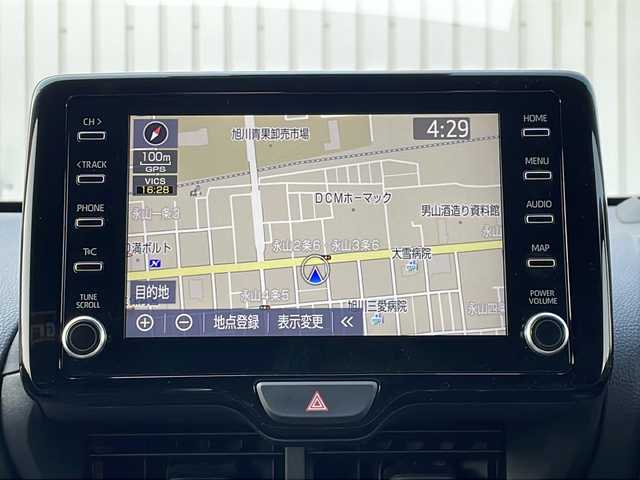 トヨタ ＧＲヤリス RZ 道北・旭川 2021(令3)年 1.7万km プラチナホワイトパールマイカ ・4WD/・禁煙車/・カーボン調ルーフ/・純正ディスプレイオーディオナビ/ BT/USB/・バックカメラ/・トヨタセーフティセンス/・PCS/・ACC/・LTA/・BSM/・RCTA/・RSA/・HUD/・クリアランスソナー /・アイドリングストップ/・オートハイビーム/・オートライト/・LEDヘッドライト/・フォグライト/・ライトレベライザー /・前後ドライブレコーダー/・ビルトインETC2.0/・オートリトラミラー /・オートワイパー/・純正フロアマット/・ドアバイザー/・アルミペダル/・純正ENKEI製18インチアルミホイール