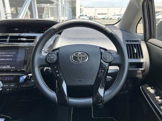 トヨタ プリウス α S チューンブラックⅡ 静岡県 2019(平31)年 4.5万km アティチュードブラックマイカ ７人乗り/特別仕様車/トヨタセーフティセンス/純正９型ＳＤナビ/フルセグＴＶ/ＢＴ/ＤＶＤ再生/ドラレコ/ビルトインＥＴＣ２．０/前席シートヒーター/ＬＤＡ/プリクラッシュ/フォグライト/純正１６ＡＷ