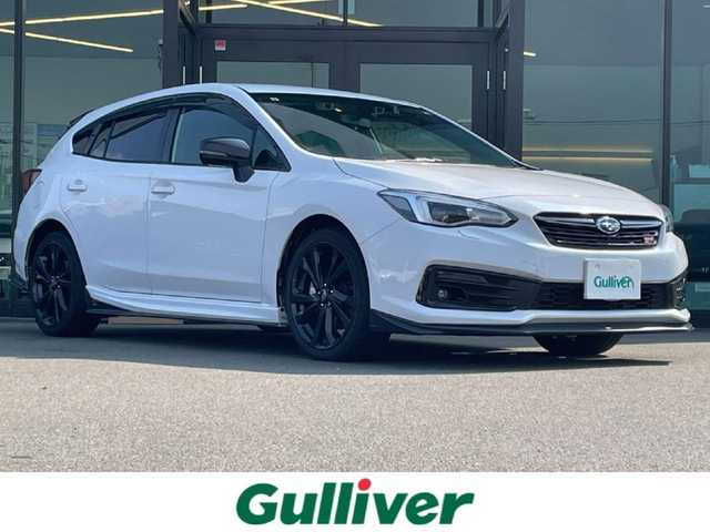 スバル インプレッサ スポーツ STI スポーツ 東京都 2021(令3)年 3万km セラミックホワイト ワンオーナー/アイサイトver３/リアビーグルディクション/アダプティブクルーズコントロール/STiエアロパッケージ/STiリアスポイラー/純正DIATONE8型ナビ/バック＆サイドカメラ/DIATONEスピーカー/運転席パワーシート/メモリー機能付き/純正ドライブレコーダー/ETC2.0/アイドリングストップ/保証書・取説・スペアキー