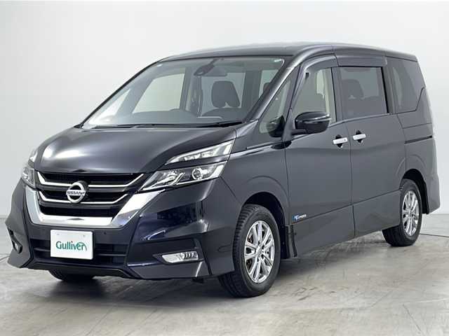 日産 セレナ ハイウェイスター プロパイロットED 道央・札幌 2017(平29)年 6.8万km ダイヤモンドブラック ・ワンオーナー/・4WD/・純正ナビ&CD&DVD&BT/・純正フリップダウンモニター/・両側パワースライドドア/・ハンズフリーオートスライドドア/・プロパイロット/・インテリジェントクルーズコントロール/・エマージェンシーブレーキ/・アイドリングストップ/・横滑り防止装置/・前席シートヒーター/・純正フロアマット/・LEDヘッドライト/・オートライト/・スマートキー