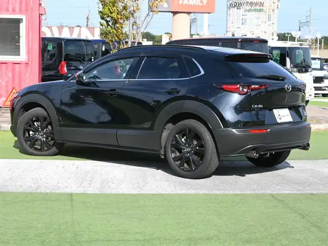 マツダ ＣＸ－３０ XD ブラックトーンエディション 千葉県 2023(令5)年 0.6万km ジェットブラックマイカ i-ACTIVSENSE/・スマートブレーキサポート/・ブラインドスポットモニタリング/・レーンキープ・アシスト・システム/アクティブ・ドライビング・ディスプレイ/パワーバックドア/純正SDナビ/地デジTV/【DVD/CD再生機能　Bluetooth接続】/【Apple CarPlay　Android Auto対応】/360°ビュー・モニター/リバース連動ドアミラー（左）/ドライブレコーダー（前後撮影）/社外レーダー/革巻きステアリング/ステアリングヒーター/ステアリングスイッチ/パドルシフト/ETC/LEDヘッドライト/ウインカーミラー/コーナーセンサー/純正18インチアルミホイル/サイド/カーテンエアバッグ/アドバンストキーレスエントリー