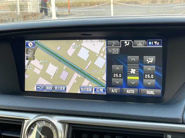 レクサス ＧＳ 300h Iパッケージ 山口県 2014(平26)年 10万km ホワイトパールクリスタルシャイン Fスポーツ仕様フロントバンパー/純正HDDナビ/・フルセグテレビ/・AM/FM/CD/DVD/・Bluetooth/バックカメラ/ETC/クルーズコントロール/ドライブモードセレクトスイッチ/ヒルスタートアシスト/パドルシフト/ブラインドスポットモニター/レザーシート/エアシート/シートヒーター/パワーシートD席/N席/スマートキー/プッシュスタート/スペアキー1本/純正フロアマット/パワーバックドア/社外19インチアルミホイール/ドアバイザー/ウィンカーミラー/取り扱い説明書