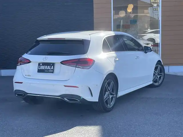 メルセデス・ベンツ Ａ１８０ スタイル AMGライン 栃木県 2018(平30)年 5.4万km ポーラホワイト レーダーセーフティパッケージ/ナビ/フルセグTV/バックカメラ/ETC/ACC/レーンキープアシスト/ブラインドスポット/パークトロニック/LEDヘッドライト/オートライト/ハーフレザーシート/パワーシート/シートヒーター/ドライブレコーダー