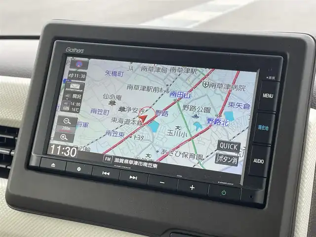 ホンダ Ｎ ＢＯＸ EX 滋賀県 2021(令3)年 0.6万km ルナシルバーM 純正ナビ/Bluetooth/USB/CD/バックカメラ/両側電動スライド/レーンキープ/衝突軽減/LEDヘッドライト/オートライト/オートハイビーム/リアソナー/ドラレコ（前）/ビルトインETC/純正マット/ドアバイザー/プッシュスタート/スマートキー/ステアリングリモコン/リアサンシェード