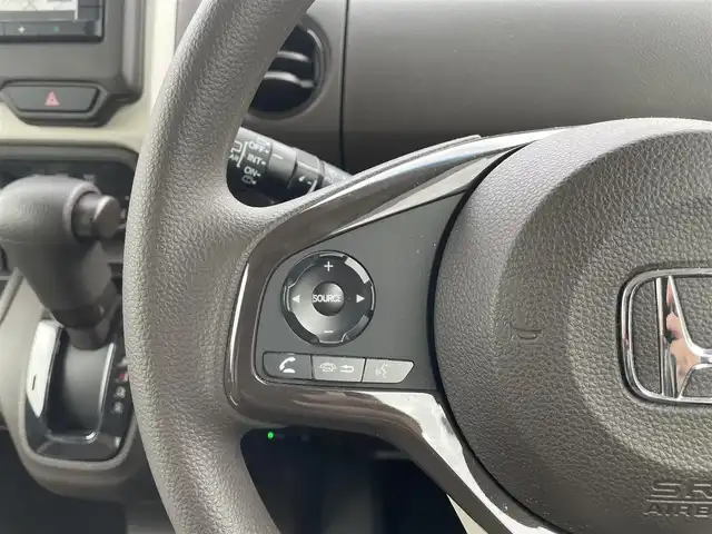 ホンダ Ｎ ＢＯＸ EX 滋賀県 2021(令3)年 0.6万km ルナシルバーM 純正ナビ/Bluetooth/USB/CD/バックカメラ/両側電動スライド/レーンキープ/衝突軽減/LEDヘッドライト/オートライト/オートハイビーム/リアソナー/ドラレコ（前）/ビルトインETC/純正マット/ドアバイザー/プッシュスタート/スマートキー/ステアリングリモコン/リアサンシェード