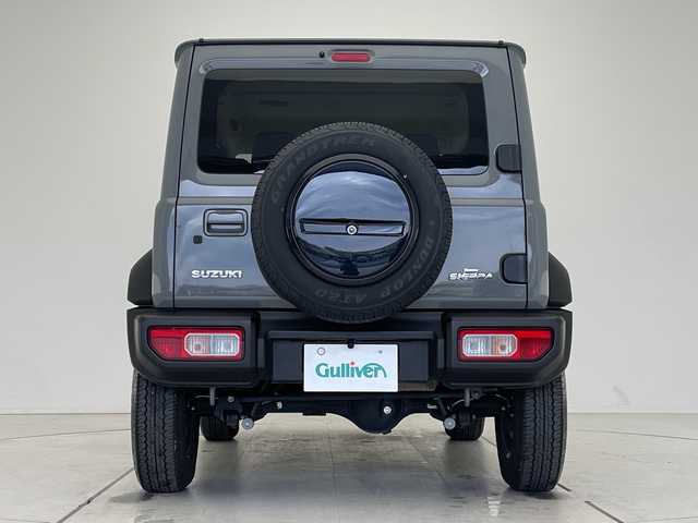 スズキ ジムニー シエラ JC 愛知県 2024(令6)年 2.2万km ミディアムグレー ディスプレイオーディオ　ナビ機能なし/クルーズコントロール/シートヒーター/バックカメラ/Bluetooth/衝突軽減システム/純正アルミホイール/４WD/LEDヘッドライト/レーンキープアシスト/ステアリングスイッチ/スマートキー/プッシュスタート