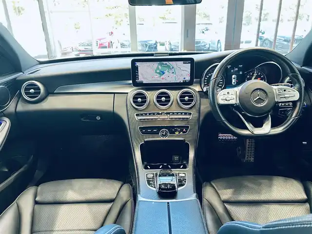 メルセデス・ベンツ Ｃ２００ アバンギャルド AMGライン 大阪府 2019(平31)年 2.3万km ダイヤモンドホワイト レーダーセーフティ/純正ナビ/TV/バックカメラ/applecarplay/ACC/純正18インチAW/LEDヘッドライト/アンビエントライト/ブラインドスポット/クリアランスソナー/黒革/メモリ付きパワーシート/シートヒーター/ETC/ドラレコ