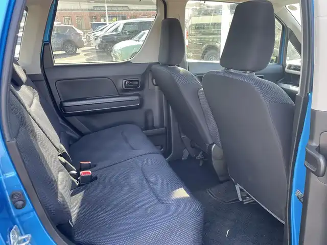 スズキ ワゴンＲ HYBRID FX 長崎県 2019(令1)年 9.2万km ブリスクブルーM プッシュスタート/純正SDナビ/CD/DVD/BT/ワンセグTV/全方位カメラ/衝突被害軽減システム/レーンキープアシスト/前席シートヒーター/ステアリングスイッチ/オートライト/ビルトインETC