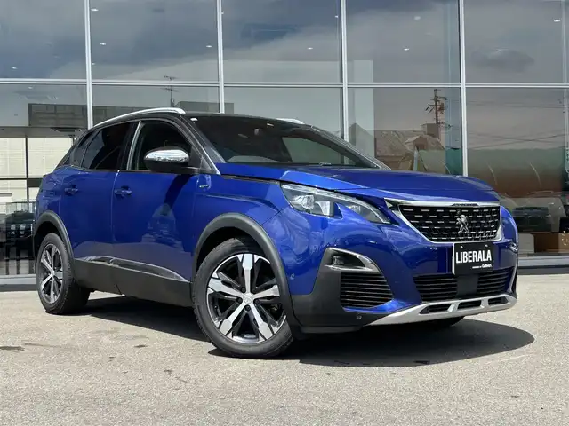 プジョー ３００８ GT ブルー HDi 岐阜県 2019(平31)年 5.7万km マグネティックブルー パノラマルーフ/アクティブクルーズコントロール/アクティブセーフティブレーキ/レーンキープアシスト/アクティブブラインドスポットモニター/純正ナビ/フルセグTV/Bluetooth/AppleCarPlay/AudroidAuto/バックカメラ/サイドブラインドカメラ