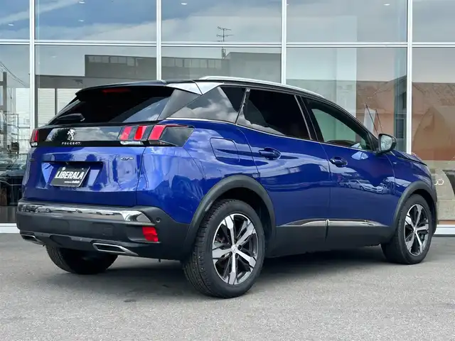 プジョー ３００８ GT ブルー HDi 岐阜県 2019(平31)年 5.7万km マグネティックブルー パノラマルーフ/アクティブクルーズコントロール/アクティブセーフティブレーキ/レーンキープアシスト/アクティブブラインドスポットモニター/純正ナビ/フルセグTV/Bluetooth/AppleCarPlay/AudroidAuto/バックカメラ/サイドブラインドカメラ