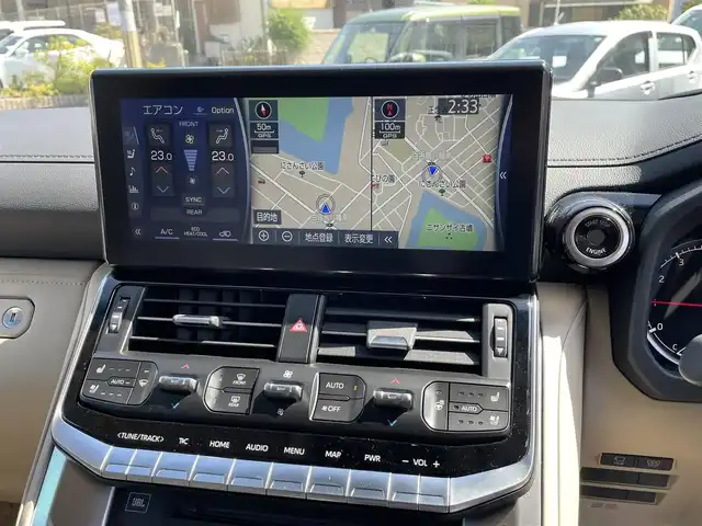 トヨタ ランドクルーザー ZX 大阪府 2023(令5)年 0.4万km 黒 モデリスタエアロ/メーカーナビ/・Bluetooth/・フルセグTV/JBLプレミアムサウンド/モデリスタフルエアロ/サンルーフ/レザーシート/ステアリングヒーター/シートヒーター/ベンチレーション/クーラーBOX/リアエンターテイメント/パワーバックドア/360度カメラ/前後カメラドラレコ/ビルトインETC/パワーバックドア/純正フロアマット