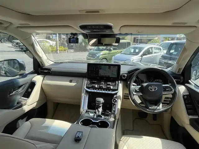 トヨタ ランドクルーザー ZX 大阪府 2023(令5)年 0.4万km 黒 モデリスタエアロ/メーカーナビ/・Bluetooth/・フルセグTV/JBLプレミアムサウンド/モデリスタフルエアロ/サンルーフ/レザーシート/ステアリングヒーター/シートヒーター/ベンチレーション/クーラーBOX/リアエンターテイメント/パワーバックドア/360度カメラ/前後カメラドラレコ/ビルトインETC/パワーバックドア/純正フロアマット
