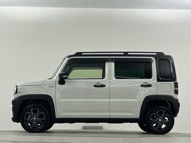 スズキ ハスラー タフワイルド・ターボ 埼玉県 2024(令6)年 0.1万km ベージュ 純正９型ナビ　フルセグ　ＵＳＢ　ＣＤ／ＤＶＤ　全方位カメラ　パドルシフト　ＬＥＤヘッドライト　アダプティブクルーズコントロール　純正フロアマット　純正アルミホイール　シートヒーター　フルフラットシート/カラーコード：E7Z