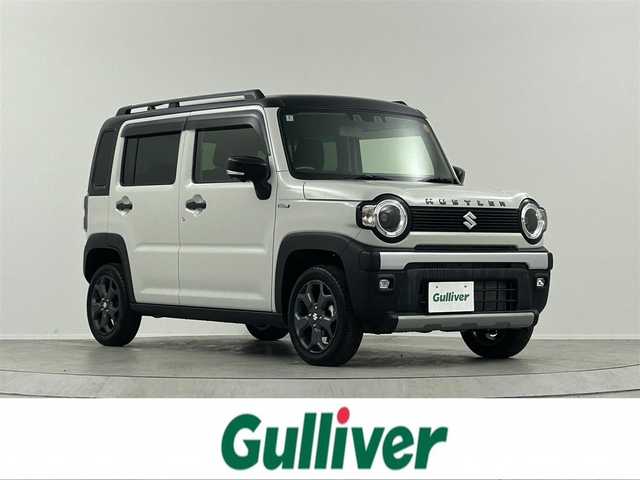 スズキ ハスラー タフワイルド・ターボ 埼玉県 2024(令6)年 0.1万km ベージュ 純正９型ナビ　フルセグ　ＵＳＢ　ＣＤ／ＤＶＤ　全方位カメラ　パドルシフト　ＬＥＤヘッドライト　アダプティブクルーズコントロール　純正フロアマット　純正アルミホイール　シートヒーター　フルフラットシート/カラーコード：E7Z
