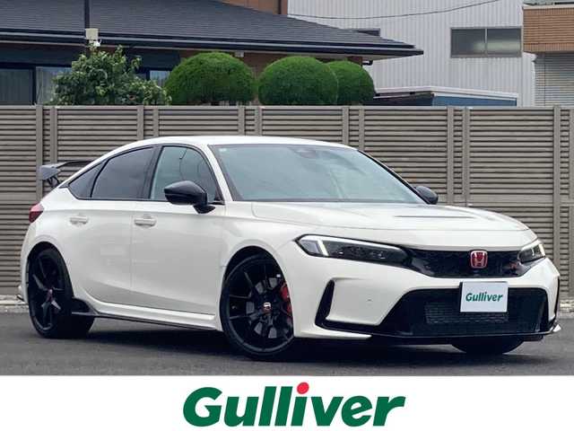 ホンダ シビック タイプR 千葉県 2024(令6)年 0.4万km チャンピオンシップホワイト ワンオーナー/純正9インチナビ/AppleCarPlay/Andoroid Auto/Bluetooth/フルセグTV/バックカメラ/ETC2.0/前後ドライブレコーダー/衝突軽減ブレーキ/ブラインドスポットモニター/アダプティブクルーズコントロール/路外逸脱抑制機能/パーキングセンサーシステム/オートハイビーム/標識認識機能/先行車発進お知らせ/スマートキー/スペアキー×１/プッシュスタート/ステアリングスイッチ/ウインカーミラー/純正フルLEDヘッドライト/純正19インチアルミホイール/純正フロアマット/保証書・取扱説明書