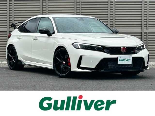 ホンダ シビック タイプR 千葉県 2024(令6)年 0.4万km チャンピオンシップホワイト ワンオーナー/純正9インチナビ/AppleCarPlay/Andoroid Auto/Bluetooth/フルセグTV/バックカメラ/ETC2.0/前後ドライブレコーダー/衝突軽減ブレーキ/ブラインドスポットモニター/アダプティブクルーズコントロール/路外逸脱抑制機能/パーキングセンサーシステム/オートハイビーム/標識認識機能/先行車発進お知らせ/スマートキー/スペアキー×１/プッシュスタート/ステアリングスイッチ/ウインカーミラー/純正フルLEDヘッドライト/純正19インチアルミホイール/純正フロアマット/保証書・取扱説明書