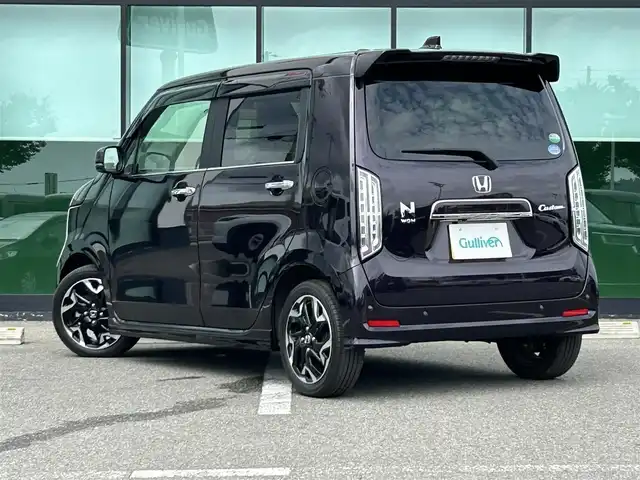 ホンダ Ｎ ＷＧＮ カスタム Lターボ ホンダS 和歌山県 2020(令2)年 3.1万km プレミアムベルベットパープル・パール 純正９インチナビ/フルセグTV/バックカメラ/（BT/CD/USB）/衝突軽減ブレーキ/アダプティブクルーズコントロール/レーンキープアシスト/後方コーナーセンサー/横滑り防止装置/前後ドライブレコーダー/ビルトインETC/前席シートヒーター/LEDヘッドライト/フォグランプ/オートライト/オートマチックハイビーム