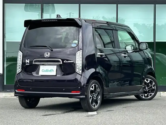 ホンダ Ｎ ＷＧＮ カスタム Lターボ ホンダS 和歌山県 2020(令2)年 3.1万km プレミアムベルベットパープル・パール 純正９インチナビ/フルセグTV/バックカメラ/（BT/CD/USB）/衝突軽減ブレーキ/アダプティブクルーズコントロール/レーンキープアシスト/後方コーナーセンサー/横滑り防止装置/前後ドライブレコーダー/ビルトインETC/前席シートヒーター/LEDヘッドライト/フォグランプ/オートライト/オートマチックハイビーム