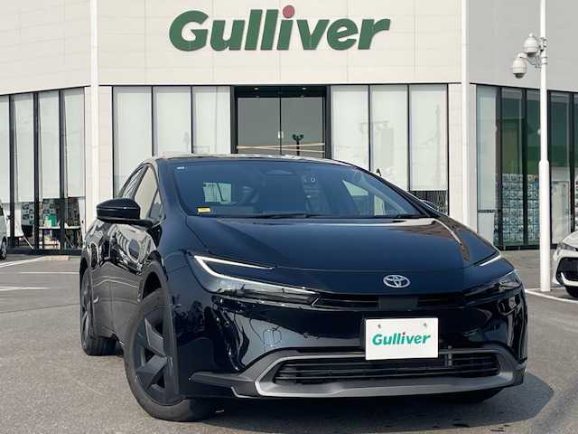 トヨタ プリウス U 長崎県 2023(令5)年 4.1万km アティチュードブラックマイカ 純正ディスプレイオーディオ/BT/USB/Miracast/フルセグTV/バックカメラ/トヨタセーフティセンス/レーダークルーズコントロール/レーンアシスト/オートハイビーム/LEDヘッドライト/ドライブレコーダー前後/コーナーセンサー前後/ビルトインETC