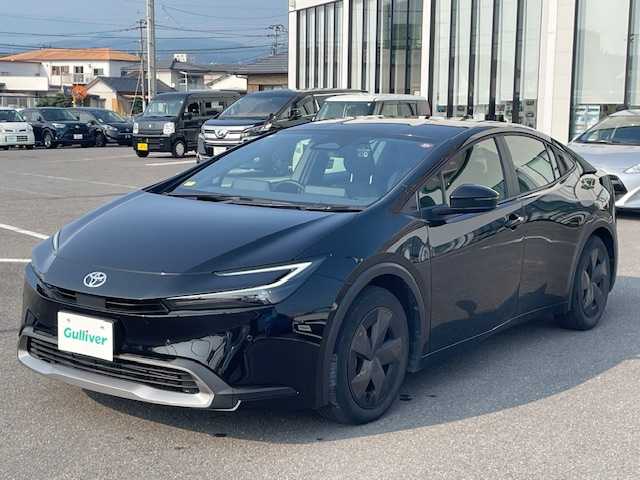 トヨタ プリウス U 長崎県 2023(令5)年 4.1万km アティチュードブラックマイカ 純正ディスプレイオーディオ/BT/USB/Miracast/フルセグTV/バックカメラ/トヨタセーフティセンス/レーダークルーズコントロール/レーンアシスト/オートハイビーム/LEDヘッドライト/ドライブレコーダー前後/コーナーセンサー前後/ビルトインETC