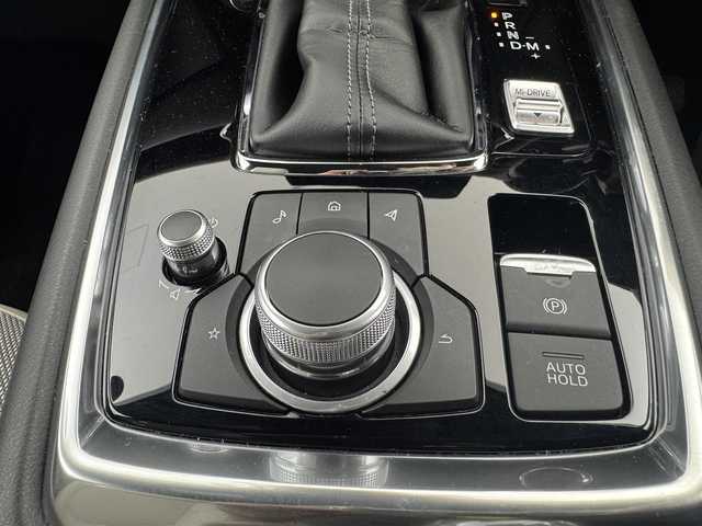 マツダ ＣＸ－８ XD グランドジャーニー 愛知県 2023(令5)年 1.8万km ジェットブラックマイカ 4WD/ディーゼルターボ/ヘッドアップディスプレイ/純正ナビ付10.25インチセンターディスプレイ/　　　・BT/フルセグ/全方位カメラ/ドライブレコーダー（前後）/ETC/本革巻ステアリングリモコン/ステアリングヒーター/ステアリングリモコン/ハーフレザーシート/パワーシート（D/N）/置くだけ充電/シートヒーター（1、2列目）/三列シート/7人乗り/パワーバックドア/ルーフレール/純正19インチアルミホイール/アダプティブLEDヘッドライト/フォグランプ/ブラインドスポットモニター/レーダークルーズコントロール/レーンキープアシスト/トラフィック＆クルーズサポート/交通標識認識機能/ドライバーアテンションアラート