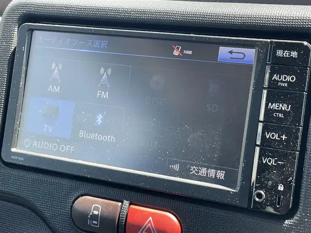 トヨタ スペイド F 滋賀県 2016(平28)年 4.2万km ブラックマイカ 純正ナビ/(ワンセグ/Bluetooth/CD)/衝突軽減ブレーキ/車線逸脱/横滑り防止/片側電動スライドドア/アイドリングストップ/HIDオートライト/オートハイビーム/純正フロアマット/ドライブレコーダー/ETC/電動格納ミラー/ドアバイザー