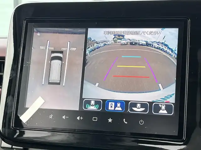 スズキ スペーシア カスタム HYBRID XS 香川県 2025(令7)年 0.1千km ピュアホワイトパール/ブラック2トーン デュアルカメラブレーキ/純正9インチメモリナビ/・スズキコネクト対応通信機装着車(195800円)/全方位カメラ/両側パワースライド/ハーフレザーシート/シートヒーター/革巻きステアリング/ステアリングヒーター/ステアリングリモコン/レーダークルーズコントロール/HUD/BSM/LEDライト/スマートキー/プッシュスタート