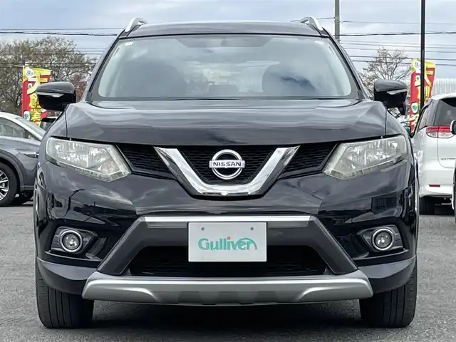 日産 エクストレイル 20X 道央・札幌 2015(平27)年 7.3万km ダイヤモンドブラック ４WD/純正SDナビ/AM/FM/SD/CD/DVD/AUX/フルセグ/横滑り防止装置/ダウンヒルアシストコントロール/バックカメラ/アイドリングストップ/前席シートヒーター/レザーシート/革巻きステアリング/プッシュスタート/スマートキー/キセノンヘッドライト/オートライト/フォグランプ/ヘッドライトレベライザー/電動格納ミラー/ヒーテッドドアミラー/ウィンカーミラー/純正フロアマット/ドアバイザー/スペアキー/純正フエンジンスターター/ルーフレール