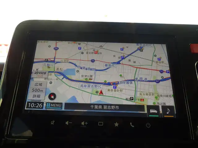 スズキ スペーシア カスタム HYBRID XS ターボ 千葉県 2024(令6)年 1万km インディゴブルーメタリック デュアルセンサーブレーキサポート/両側パワースライドドア/純正メモリーナビ/地デジTV/【Bluetooth接続】/【Apple CarPlay　Android Auto対応】/全方位モニター/ドライブレコーダー/ハーフレザーシート/革巻きステアリング/ステアリングヒーター/ステアリングスイッチ/ETC/LEDヘッドライト/フォグライト/ウインカーミラー/コーナーセンサー/純正15インチアルミホイル/サイド/カーテンエアバッグ/携帯リモコン
