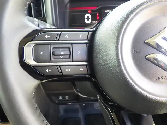スズキ スペーシア カスタム HYBRID XS ターボ 千葉県 2024(令6)年 1万km インディゴブルーメタリック デュアルセンサーブレーキサポート/両側パワースライドドア/純正メモリーナビ/地デジTV/【Bluetooth接続】/【Apple CarPlay　Android Auto対応】/全方位モニター/ドライブレコーダー/ハーフレザーシート/革巻きステアリング/ステアリングヒーター/ステアリングスイッチ/ETC/LEDヘッドライト/フォグライト/ウインカーミラー/コーナーセンサー/純正15インチアルミホイル/サイド/カーテンエアバッグ/携帯リモコン