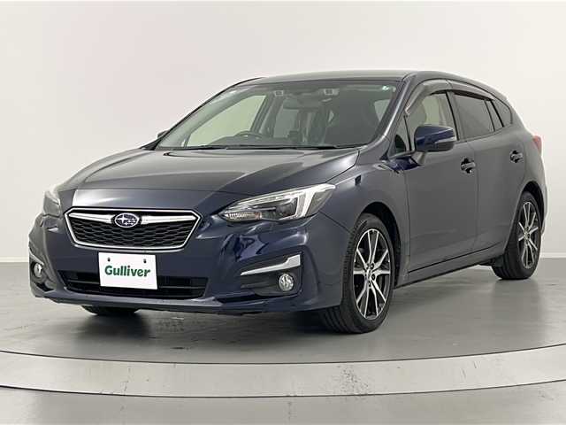 スバル インプレッサ スポーツ 2．0i－L アイサイト 福島県 2018(平30)年 4.6万km ダークブルーパール /禁煙車　//純正ナビ　//フルセグ　//ＥＴＣ　//Ｂｌｕｅｔｏｏｔｈ　//衝突軽減装置　//レーダークルーズコントロール　//レザーシート　//前席シートヒーター　//パワーシート　//オートライト　//オートエアコン　//スマートキー