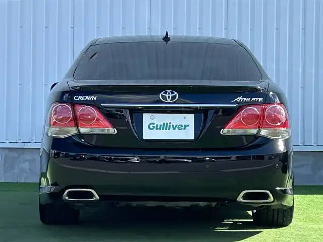 トヨタ クラウン アスリート 香川県 2011(平23)年 4.3万km ブラック 純正8インチHDDナビ/→フルセグ/CD/DVD/USB/AUX/バックカメラ/テイン車高調/RAYS19インチアルミ/純正シートカバー/前席パワーシート/運転席シートヒーター/MTモード付AT/クルーズコントロール/クリアランスソナー/革巻きステアリング/ステアリングリモコン/横滑り防止装置/盗難防止装置/ビルトインETC/純正フロアマット/プッシュスタート/スマートキー