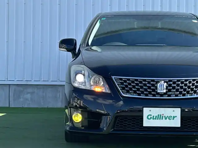 トヨタ クラウン アスリート 香川県 2011(平23)年 4.3万km ブラック 純正8インチHDDナビ/→フルセグ/CD/DVD/USB/AUX/バックカメラ/テイン車高調/RAYS19インチアルミ/純正シートカバー/前席パワーシート/運転席シートヒーター/MTモード付AT/クルーズコントロール/クリアランスソナー/革巻きステアリング/ステアリングリモコン/横滑り防止装置/盗難防止装置/ビルトインETC/純正フロアマット/プッシュスタート/スマートキー