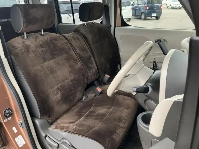 日産 キューブ 15X FOUR Vセレクション 道南・函館 2010(平22)年 6.9万km シャイニーブロンズ /社外メモリーナビ//フルセグTV//純正エンジンスターター//ガラスルーフ//切替４WD//ECO MODE//オートライト//フォグランプ//プッシュスタート//スマートキー//スペアキー//取扱説明書//保証書