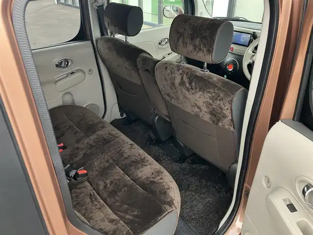 日産 キューブ 15X FOUR Vセレクション 道南・函館 2010(平22)年 6.9万km シャイニーブロンズ /社外メモリーナビ//フルセグTV//純正エンジンスターター//ガラスルーフ//切替４WD//ECO MODE//オートライト//フォグランプ//プッシュスタート//スマートキー//スペアキー//取扱説明書//保証書