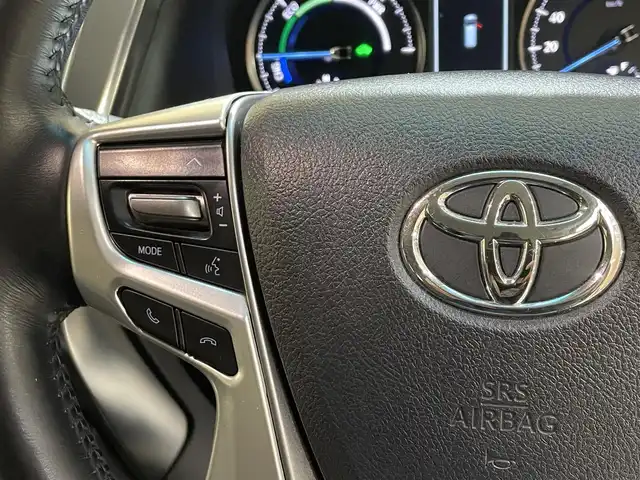 トヨタ アルファードハイブリット SR 岩手県 2018(平30)年 9.5万km ホワイトパールクリスタルシャイン 4WD/純正10型ナビ/衝突軽減システム/追従クルーズコントロール/レーンキープアシスト/ビルトインETC/純正フリップダウンモニター/純正エンジンスターター/電子パーキングブレーキ/シートヒーター/エアシート/クリアランスソナー/ドライブレコーダー/前席パワーシート/運転席シートメモリー付き/オットマン/オートライト/オートハイビーム/三眼LEDヘッドライト/フォグライト/純正17インチアルミホイール