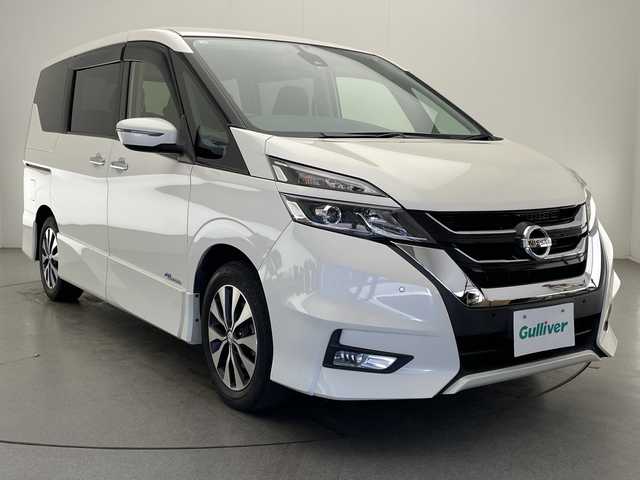 日産 セレナ ハイウェイスター G プロパイロットED 宮崎県 2016(平28)年 3.6万km ブリリアントホワイトパール 純正ナビ/Ｂｌｕｅｔｏｏｔｈ/ＨＤＭＩ　/ＣＤ／ＤＶＤ/プロパイロット/両側パワースライドドア/バックカメラ　/オートライト　/フリップダウンモニター　/スペアキー　/コーナセンサー/ＥＴＣ　/プッシュスタート
