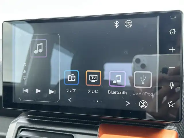 ダイハツ タフト G ターボ 滋賀県 2020(令2)年 2.9万km ブライトシルバーメタリック 9型純正ディスプレイオーディオ/(Bluetooth/AppleCarplay)/スマートアシスト/・衝突軽減ブレーキ/・先行車発進告知/・クルーズコントロール/・レーンキープアシスト/・標識認識/ガラスルーフ/パノラミックビューモニター/コーナーセンサー/電動パーキング/ブレーキHOLD/LEDオートライト/オートハイビーム/フォグ/ドライブレコーダー/ETC